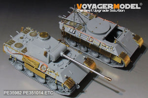 Voyager Model PE35982 WWII German Panther D Tank Early version Basic For TAKOM 2103 1/35 – imagen 11