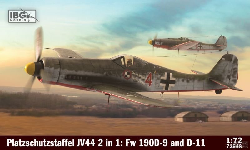 IBG 72548 Focke Wulf FW190 D-9 / D-11 2 en 1 1/72