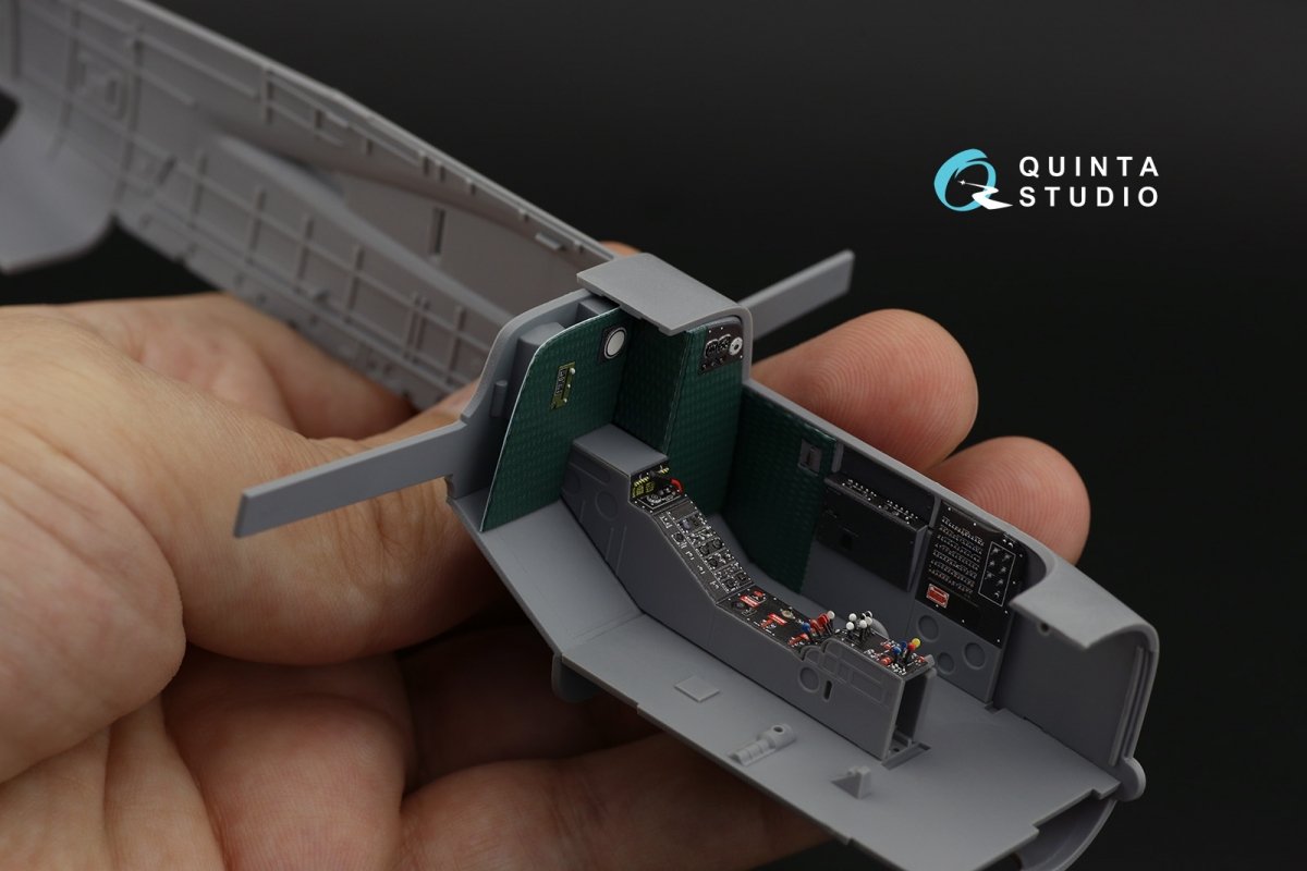 Quinta Studio QD48237 B-26K 3D-Printed &amp;amp; coloured Interior on decal paper (ICM) 1/48 – immagine 10