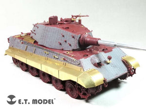 ET Model E35-259 WWII German KING TIGER (Tourelle Henschel) Basic (Pour kit MENG) (1/35) – image 4