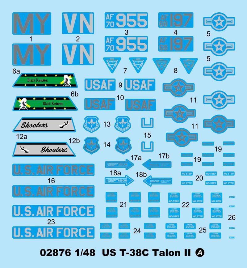 Trumpeter 02876 US T-38C Talon II 1/48 – zdjęcie 4