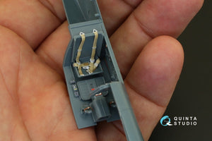 Quinta Studio QD48075 Bf-109G-2 3D-Printed &amp;amp; coloured Interior on decal paper (for Eduard kit) 1/48 – Bild 8