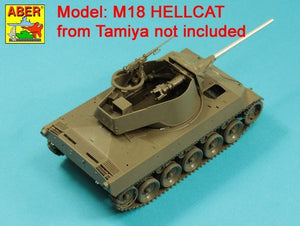 Canon Aber 35L-325 de 76 mm pour fusil d&amp;#39;assaut M18 Helcat, échelle 1/35 – image 8