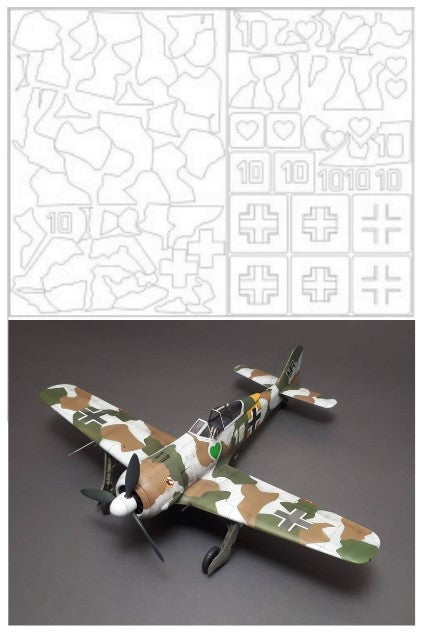 Omask 37012 Fw 190 A-4 Nowotny 1/72