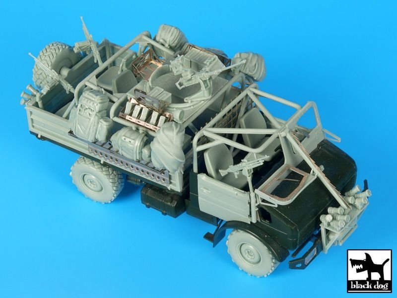 Black Dog T35182 Unimog Belgian special forces accessories set 1/35 – immagine 5