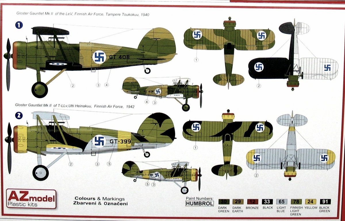 AZ-Model 7526 Gauntlet Mk.II Finland 1/72 – Bild 2
