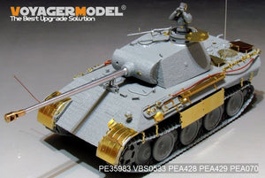 Voyager Model PE35983 WWII German Panther D Tank Late version Basic For TAKOM 2104 1/35 – imagen 10