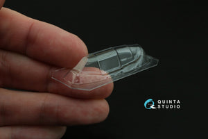 Quinta Studio QC48066 La-5FN vacuformed clear canopy, 1 pcs, (for Zvezda kit) 1/48 – imagen 3