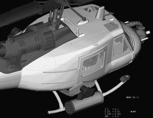 Hobby Boss 87229 UH-1C Huey 1/72 – imagen 9