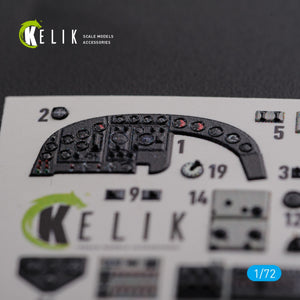 KELIK K72107 KI-21 interior 3D decals for ICM kit 1/72 – zdjęcie 7