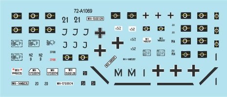 Star Decals 72-A1069 1. Skijäger Division. 1/72 – immagine 3