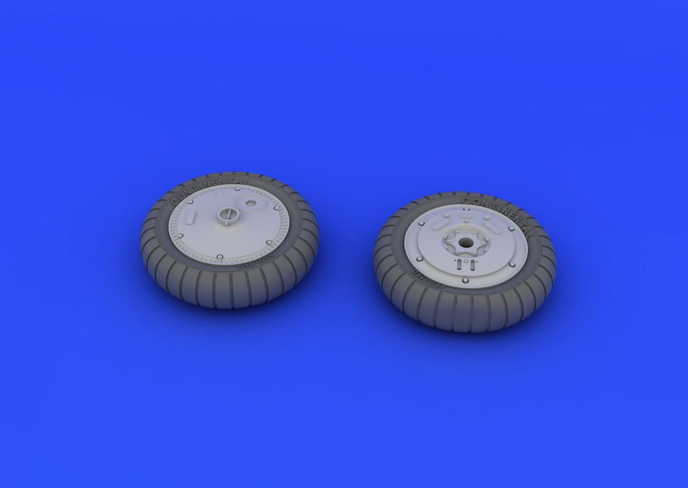 Eduard 632018 Bf 109G-6 wheels 1/32 (Revell) – immagine 3