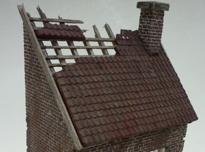 RT-Diorama 35007 Roof tiles with chimney 1/35 – imagen 2