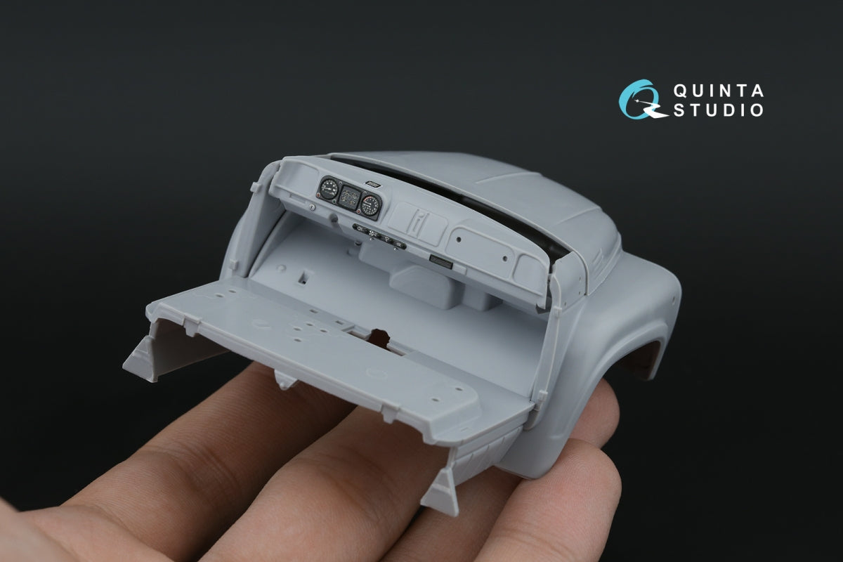 Quinta Studio QD35134 ZIL-MMZ-555 3D-Printed coloured Interior on decal paper (AVD) 1/35 – Bild 12
