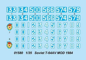Trumpeter 01580 Soviet T-64AV MOD 1984 1/35 – image 10