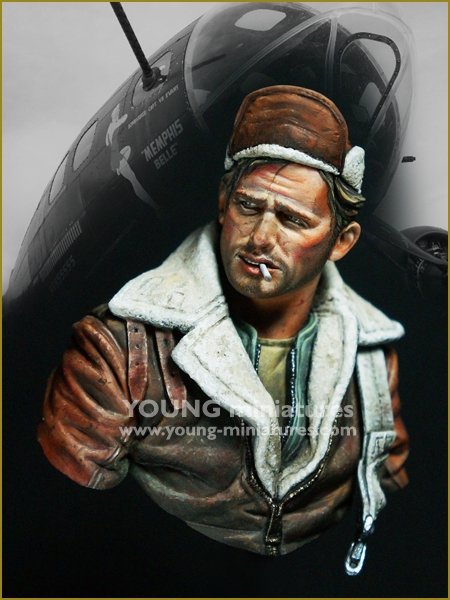 Young Miniatures YM1862 ÉQUIPAGE DE BOMBER B-17 1/10