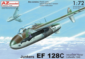 AZ Model AZ7622 Junkers EF 128C „Advanced trainer“ 1/72