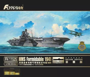 FlyHawk Model FH1152S-SET HMS Formidable 1941 Deluxe Edition SET 1/700 – zdjęcie 3