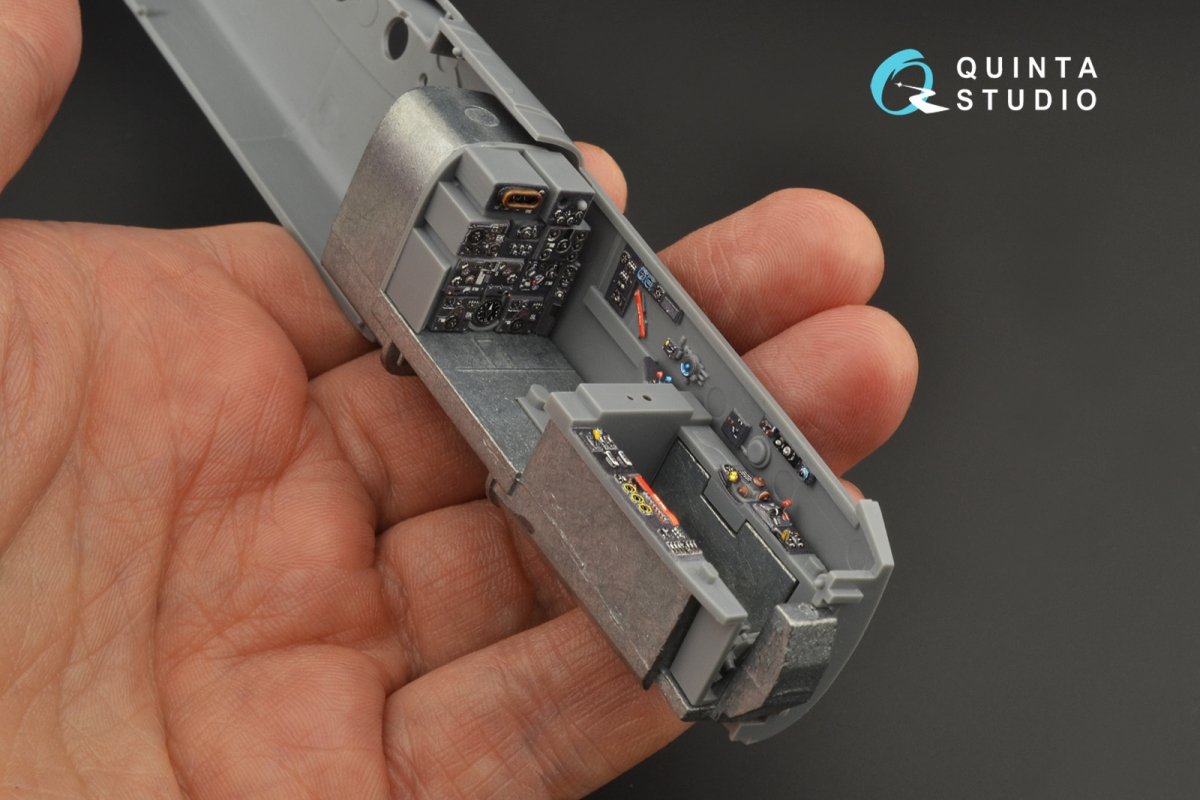 Quinta Studio QD48229 He 219 3D-Printed &amp;amp; coloured Interior on decal paper (Tamiya) 1/48 – imagen 2