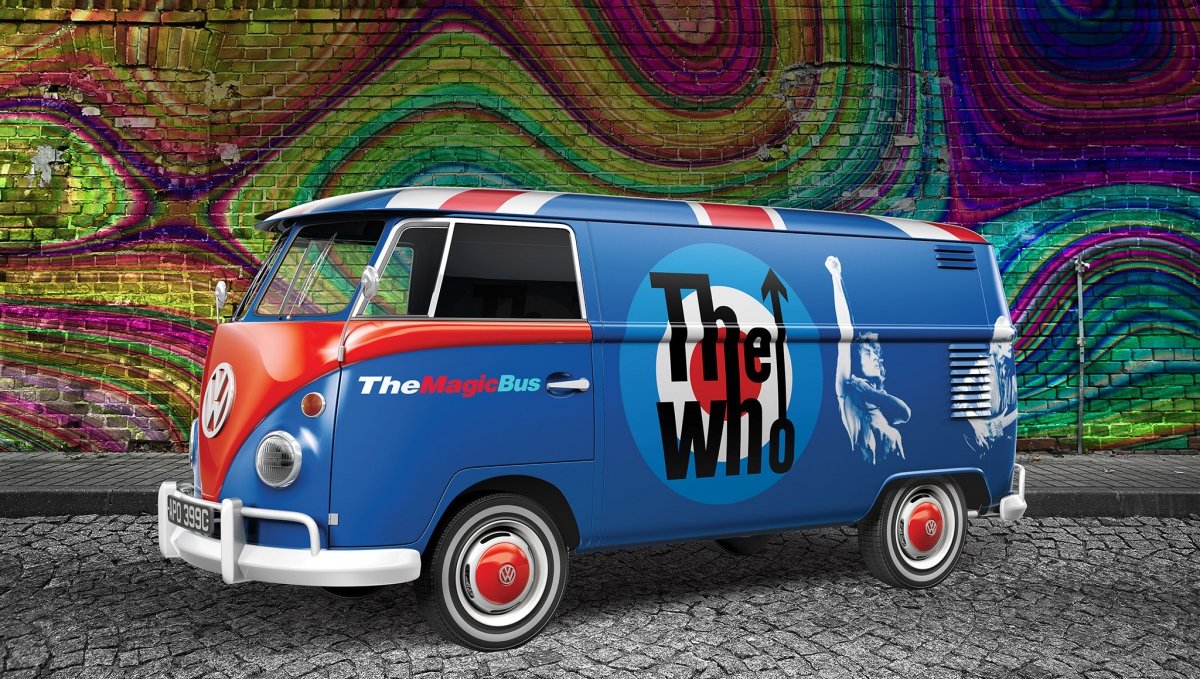 Revell 05672 VW T1 &amp;quot;The Who&amp;quot; - Gift Set 1/24 – imagen 2