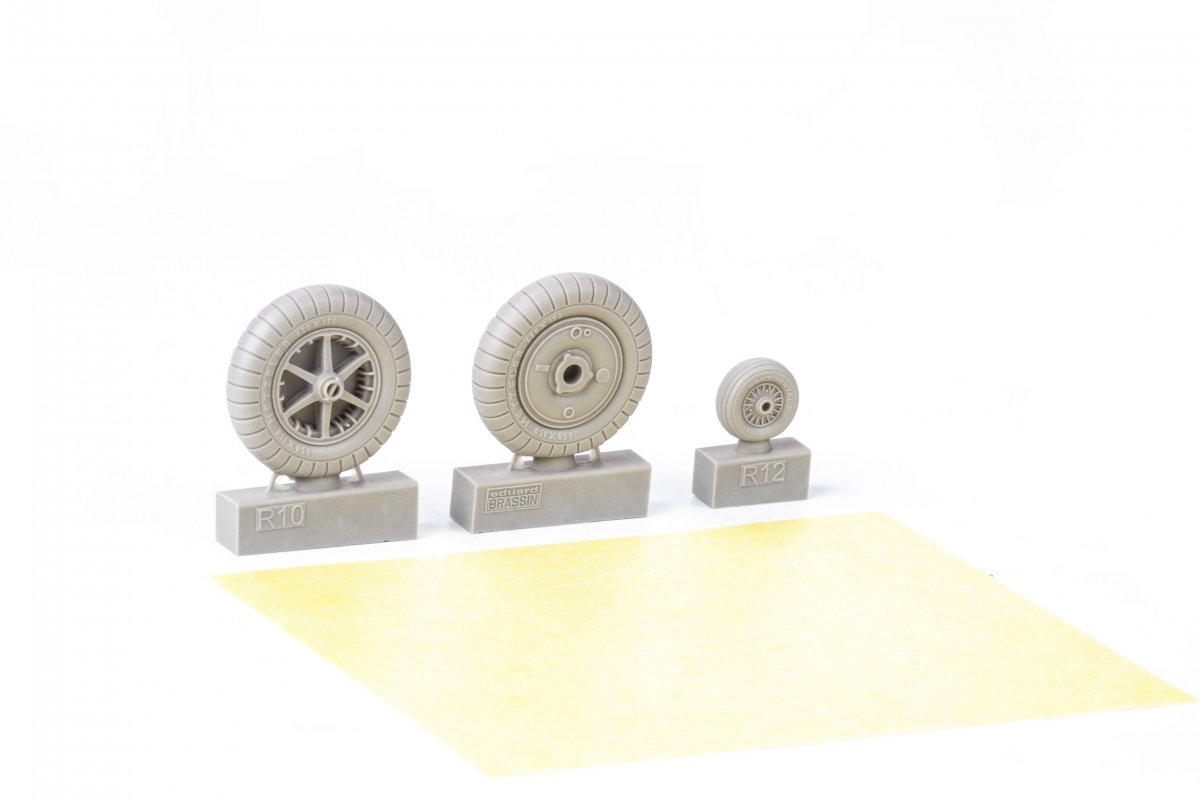 Eduard 632186 Bf 109G-2 wheels REVELL 1/32 – immagine 3