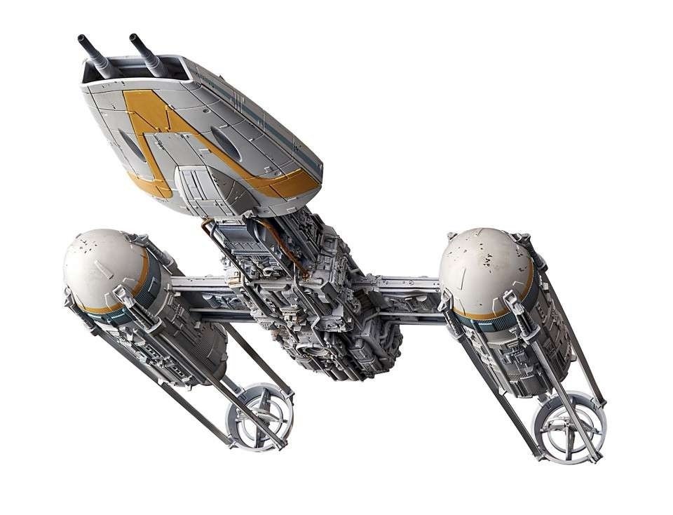 Revell 01209 Star War Y-Wing Starfighter - Bandai 1/72 – Bild 3