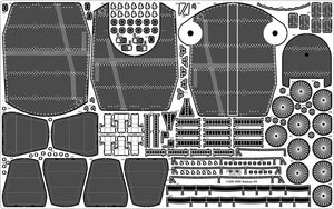 Pontos 23007F1 HMS RODNEY 1942 Detail Up Set 1/200 – imagen 26
