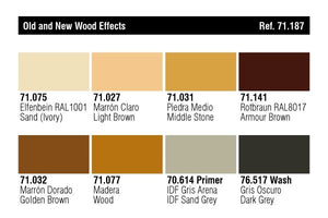 Vallejo 71187 Old New Wood Effects Set – immagine 2