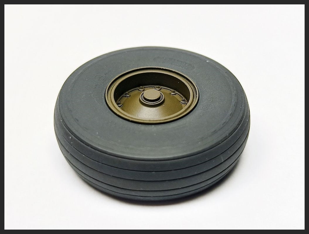 Clear Prop! CPA35002 CH-54A Tarhe wheels set for ICM kit 1/35 – immagine 8