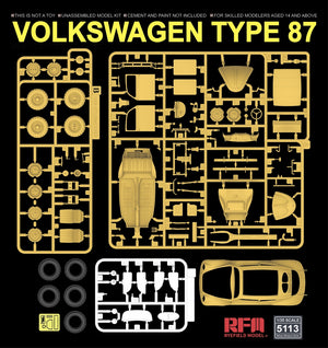 Rye Field Model 5113 Volkswagen Type 87 w/full interior 1/35 – image 4