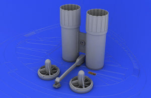 Eduard 632010 F-4 exhaust nozzles USAF late 1/32 Tamiya – immagine 2