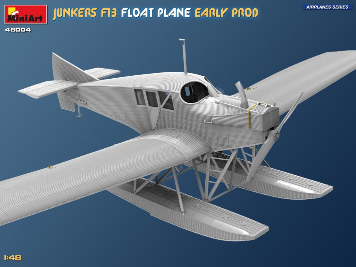 MiniArt 48004 Junkers F13 Float Plane. Early Prod 1/48 – immagine 3