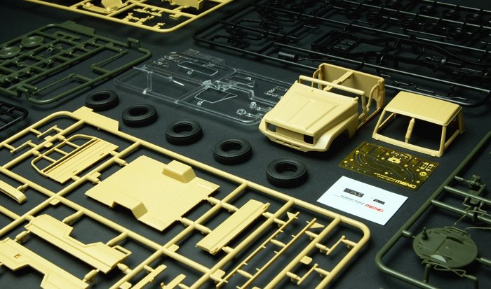 Meng Model VS-005 PICKUP w/ZPU-2 1/35 – imagen 2
