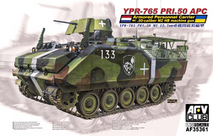 AFV Club 35361 YPR-765 PRI.50 APC avec mitrailleuse M2 HB de calibre .50, échelle 1/35