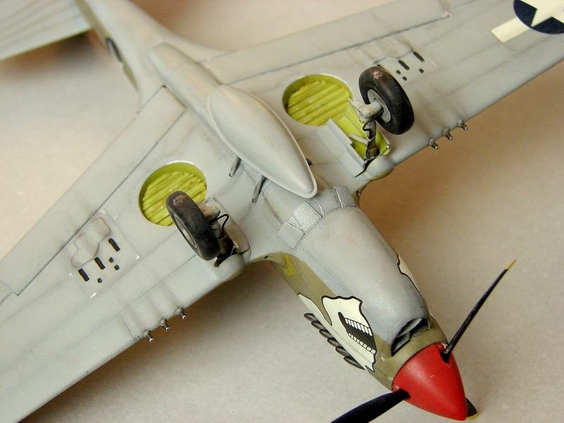 Hasegawa A9 P-40N Warhawk 1/72 – imagen 12