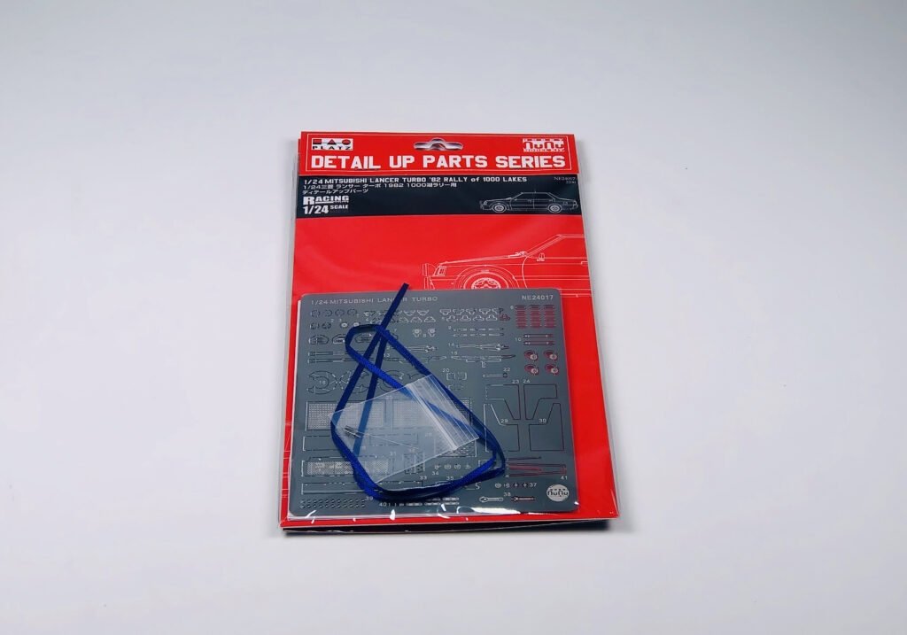 NuNu PN24018 MITSUBISHI LANCER TURBO 82 RALY 1000 LAKES 1/24  – image 12