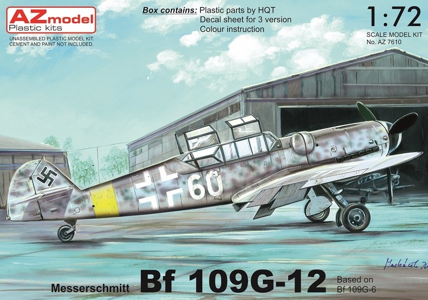 AZ Model AZ7610 Bf 109G-12 1/72