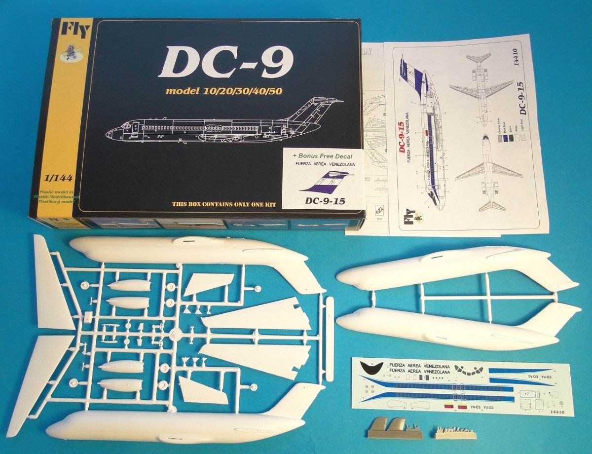 Fly 14410 DC 9-15 Fuerza Aerea Venezolana 1/144 – imagen 2