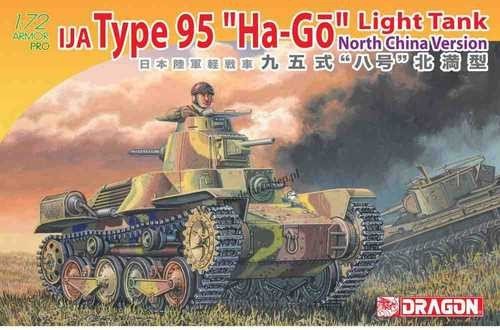 Dragon 7402 IJA Type 95 "Ha-Go" Char léger Version Chine du Nord (1/72)