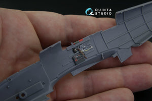 Quinta Studio QD48141 Ki-61-Id 3D-Printed &amp;amp; coloured Interior on decal paper (Tamiya) 1/48 – imagen 6