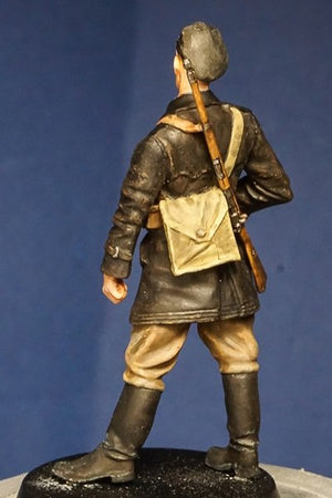 ToRo Model 35F126 September 1939 - Polish Soldier, 10th Mounted Rifle Reg.(mot) Figurine with decals / Two different heads included 1/35 – image 8