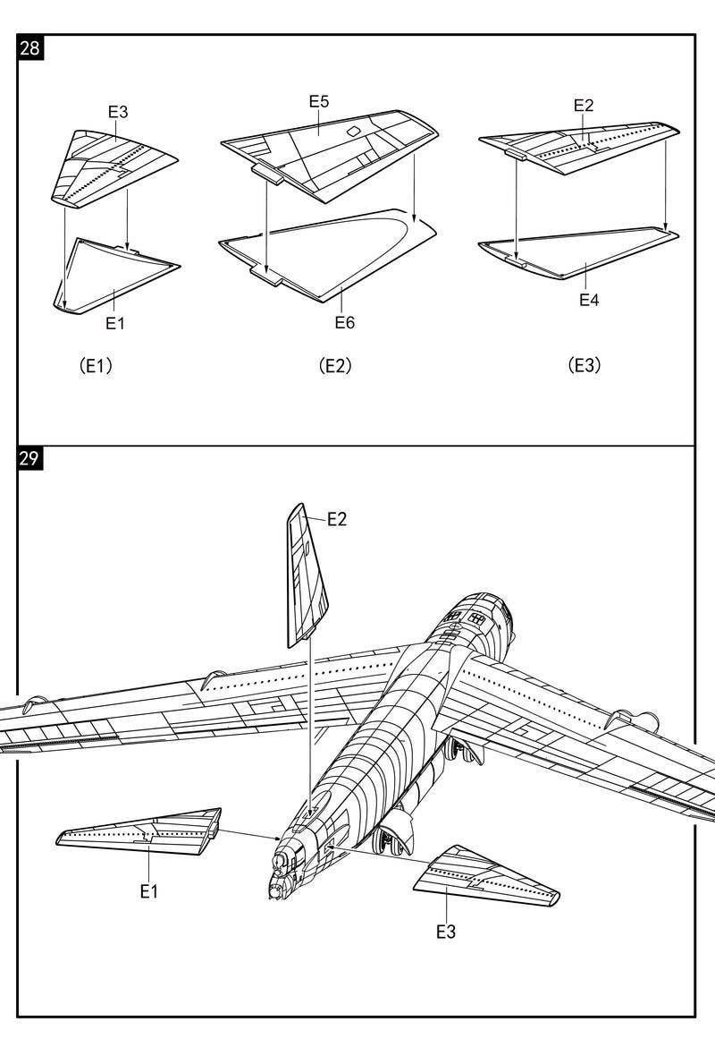 Modelcollect UA72210 B-52G Early Type 1967-1972 in Linebacker II Vietnam war 1/72 – imagen 7