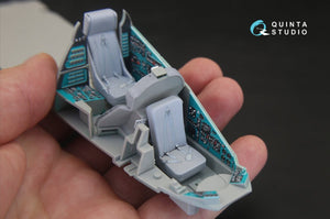 Quinta Studio QD35020 Mi-24V 3D-Printed &amp;amp; coloured Interior on decal paper (for Trumpeter kit) 1/35 – zdjęcie 9