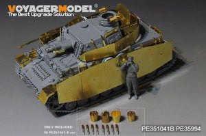 Maquette Voyager PE35993, char allemand Pz.Kpfw.IV Ausf.G (production tardive), base pour Border 35001, échelle 1/35 – image 20