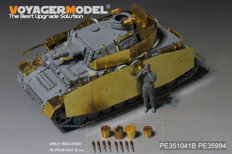 Maquette Voyager PE35993, char allemand Pz.Kpfw.IV Ausf.G (production tardive), base pour Border 35001, échelle 1/35 – image 20