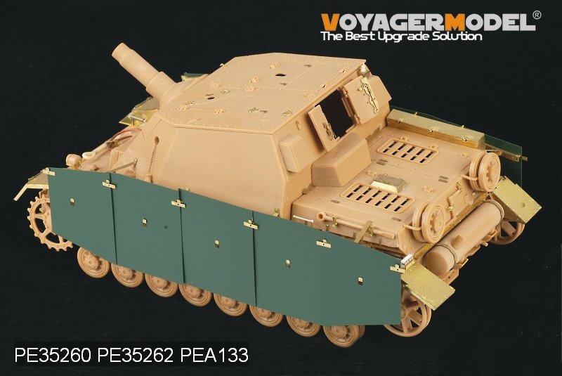Voyager Model PE35260 WWII German Sturmpanzer IV Brummbar Early Version (For Tristar, Hobby Boss) 1/35 – imagen 2