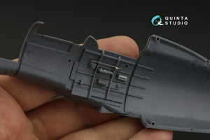 Quinta Studio QD32201 Macchi MC.202 Folgore Early 3D-Printed &amp;amp; coloured Interior on decal paper (Italeri) 1/32 – immagine 6