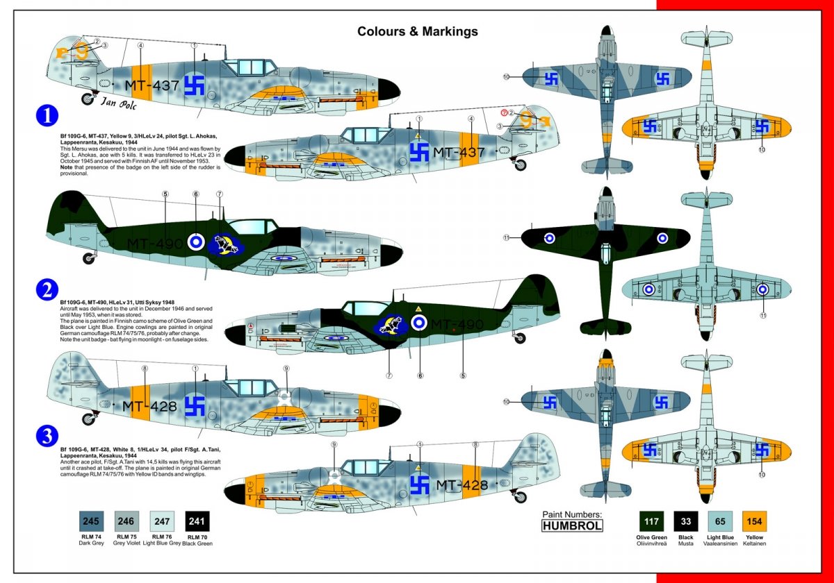 AZ Model AZ7434 Messerschmitt Bf 109G-6 Over Finland 1/72 – imagen 2