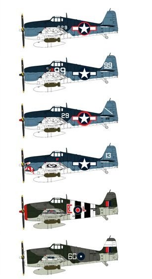 Dragon 5060 Grumman F6F-3 Hellcat (Golden Wings Series) 1/72 – immagine 4