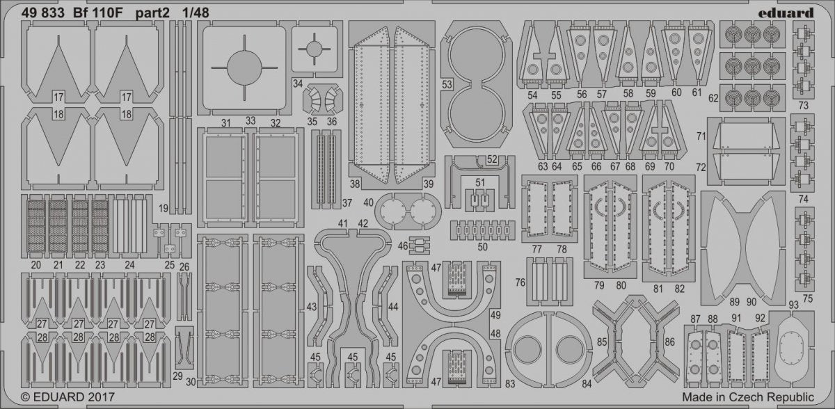 Eduard 49833 Bf 110F EDUARD 1/48 – Bild 2